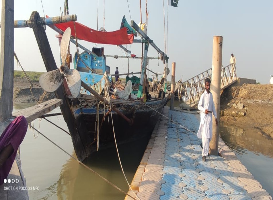 Floating Jetties in District Thatta and Sujawal